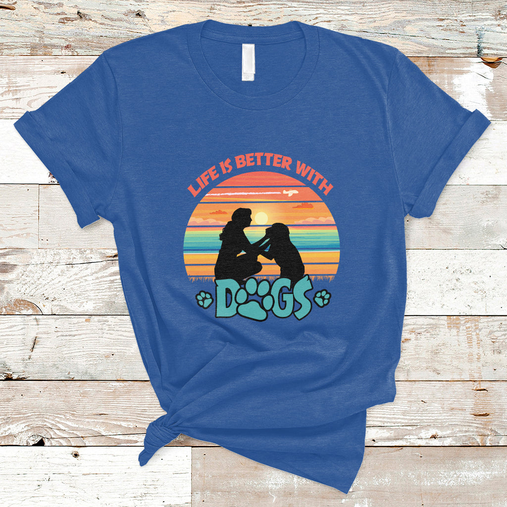 life-is-better-with-dogs-paw-print-dog-lover-womens-girls-t-shirt-ts02