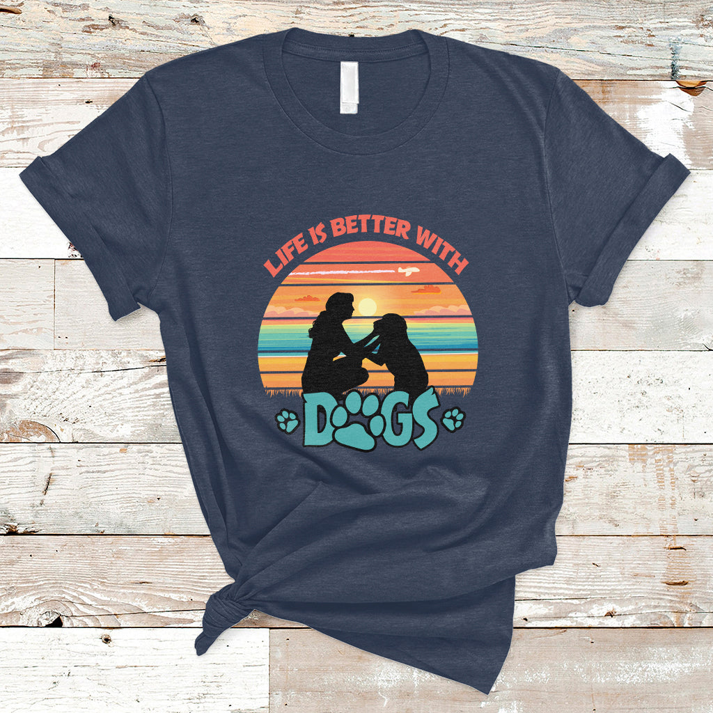 life-is-better-with-dogs-paw-print-dog-lover-womens-girls-t-shirt-ts02