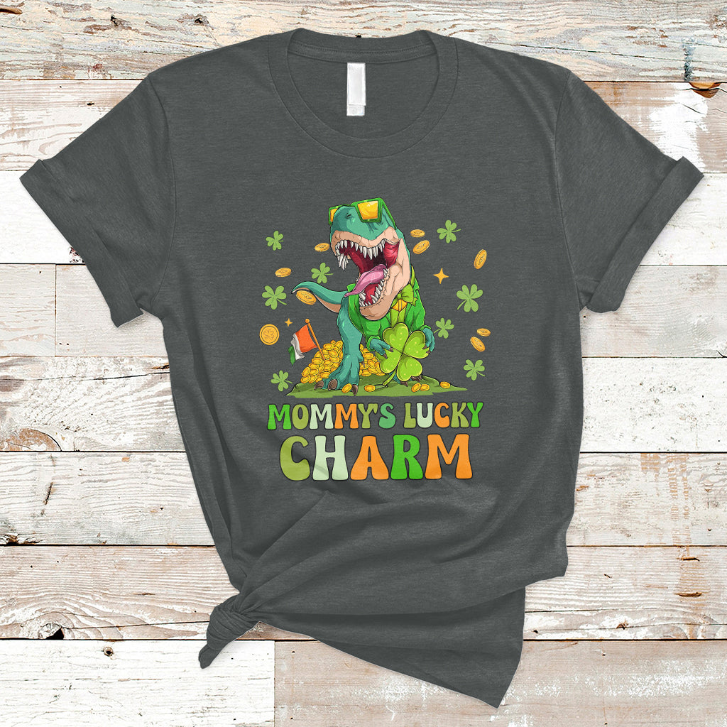 st-patricks-day-mommys-lucky-charm-cute-dinosaur-boys-girls-t-shirt-ts02