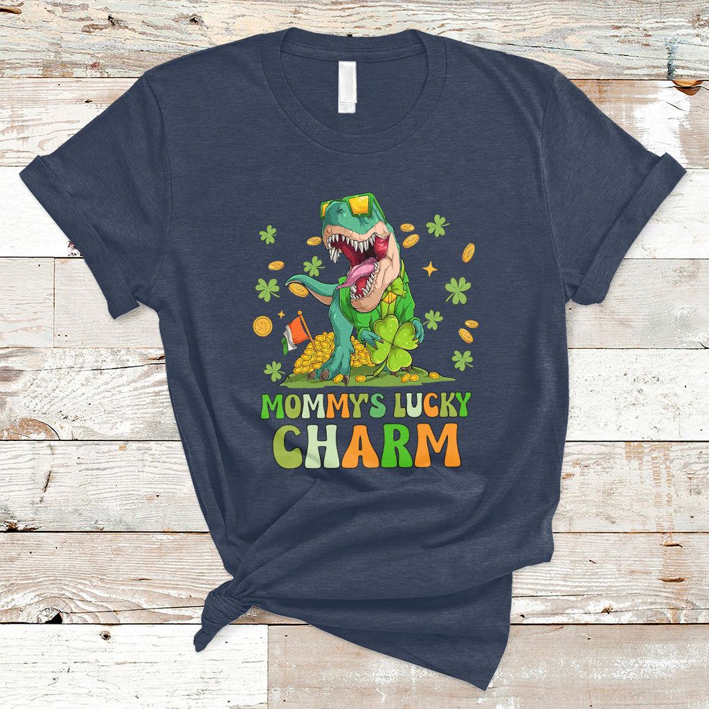 st-patricks-day-mommys-lucky-charm-cute-dinosaur-boys-girls-t-shirt-ts02