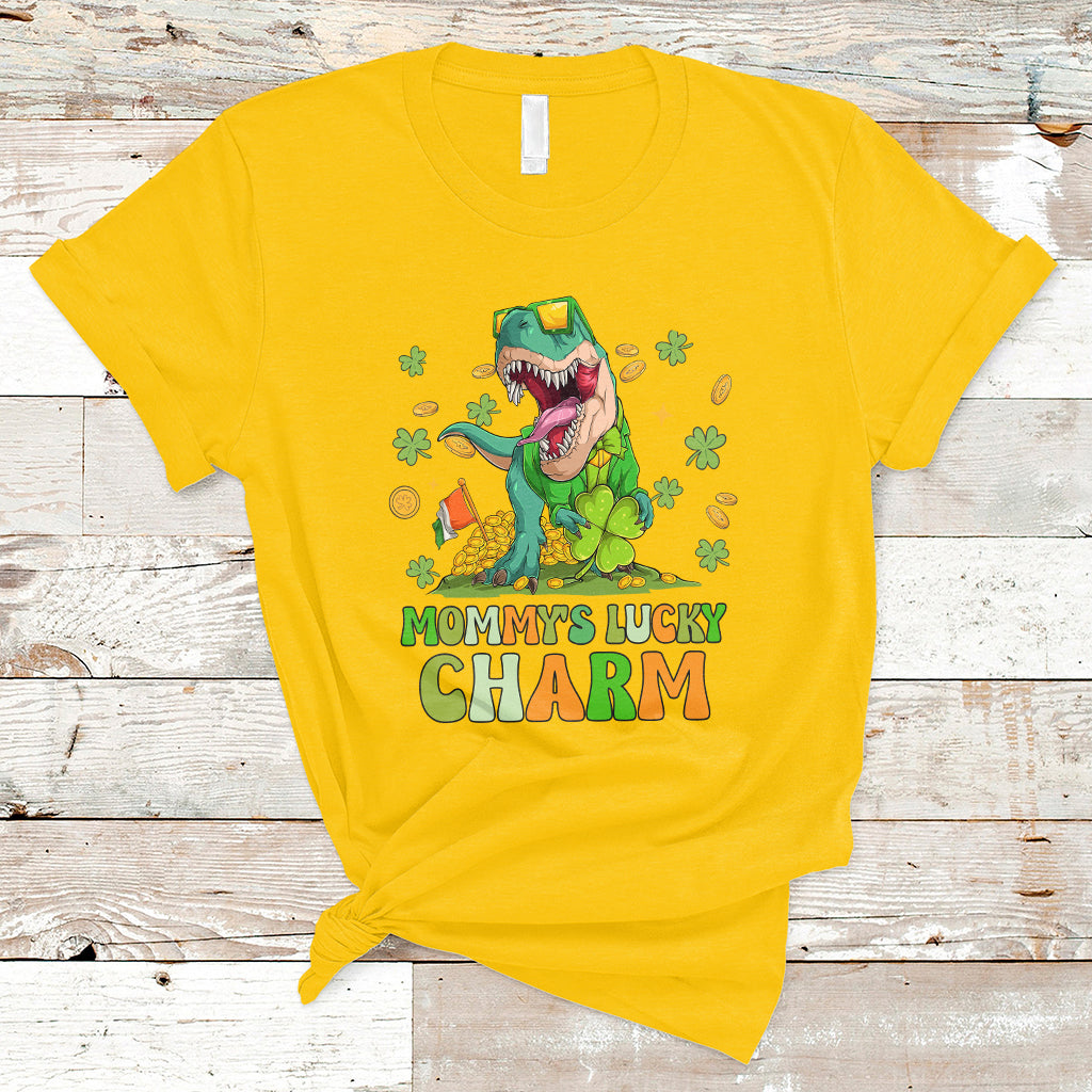 st-patricks-day-mommys-lucky-charm-cute-dinosaur-boys-girls-t-shirt-ts02