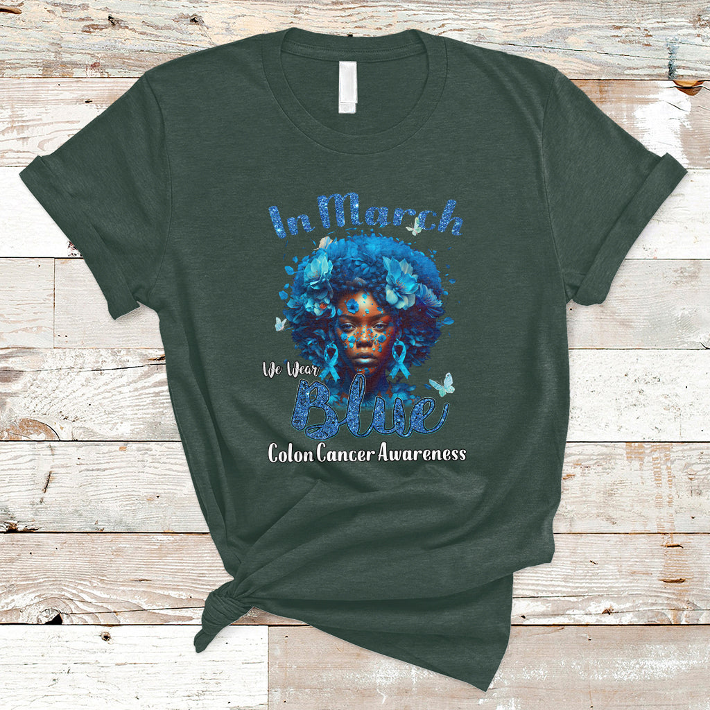 in-march-we-wear-blue-for-colon-cancer-awareness-crc-blue-ribbon-black-woman-t-shirt-ts02