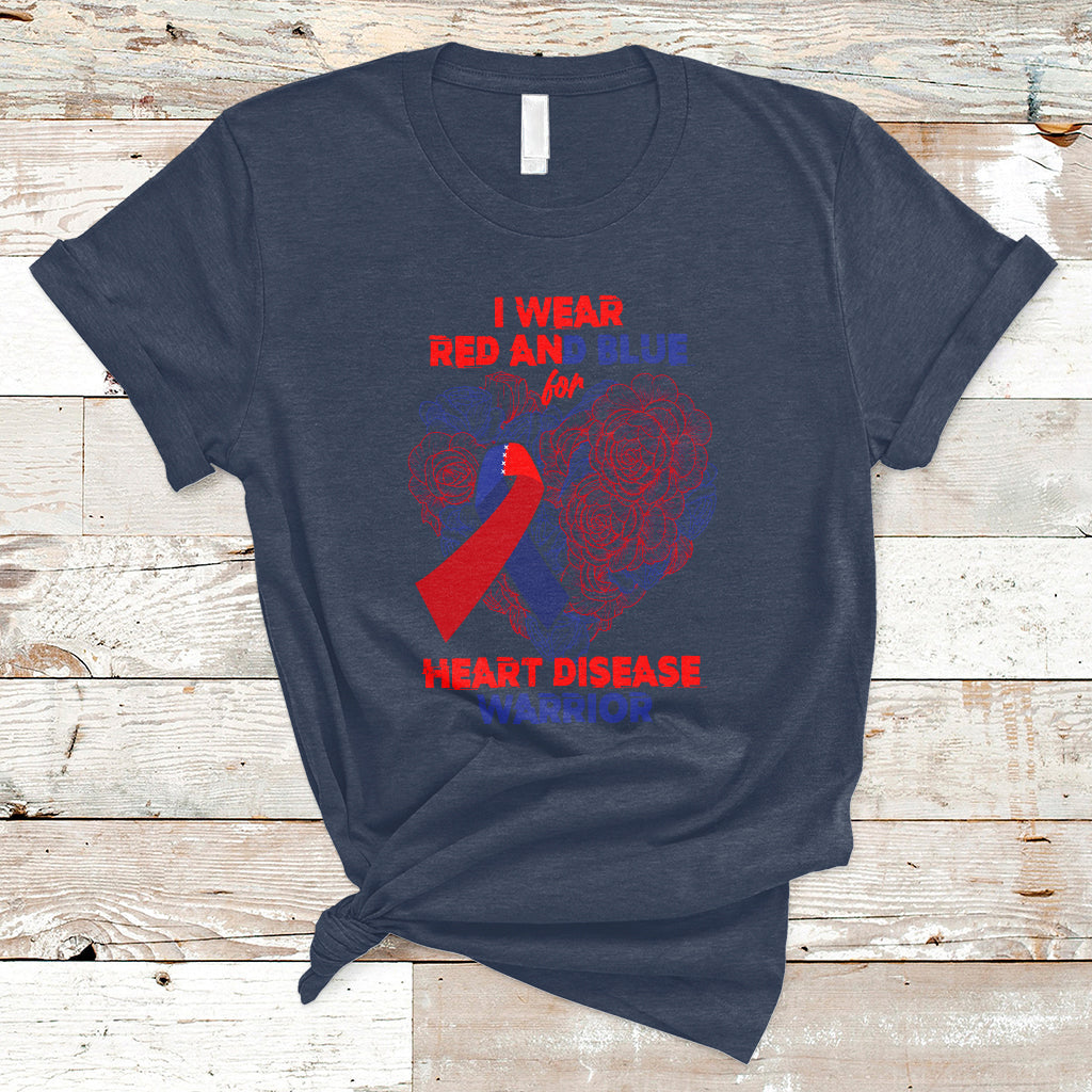 i-wear-red-and-blue-for-heart-disease-warrior-chd-month-t-shirt-ts02