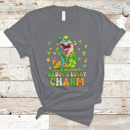 st-patricks-day-daddys-lucky-charm-cute-dinosaur-boys-girls-t-shirt-ts02