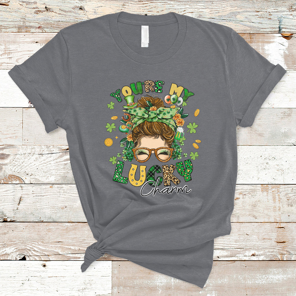 you-are-my-lucky-charm-st-patricks-day-shamrock-messy-bun-t-shirt-ts02