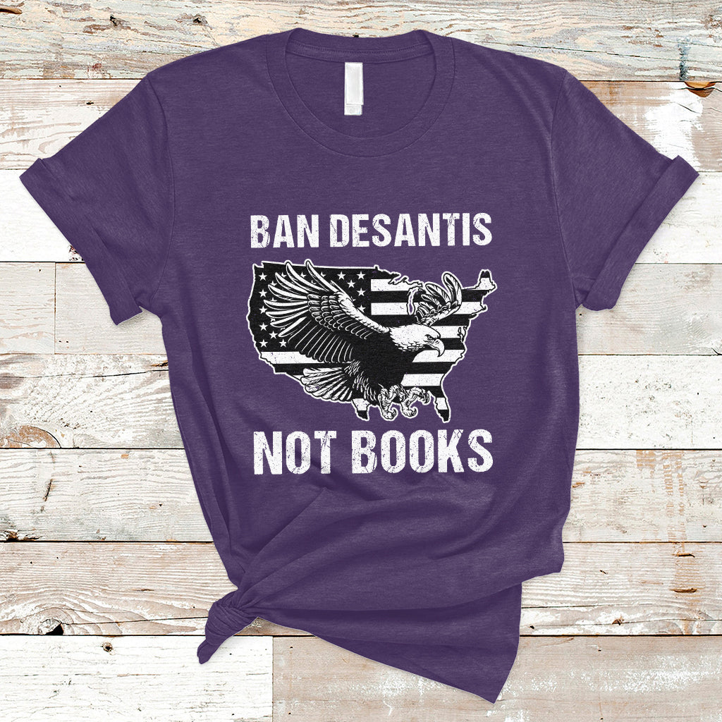 desantis-ban-books-banned-books-florida-governor-political-american-flag-t-shirt-ts02