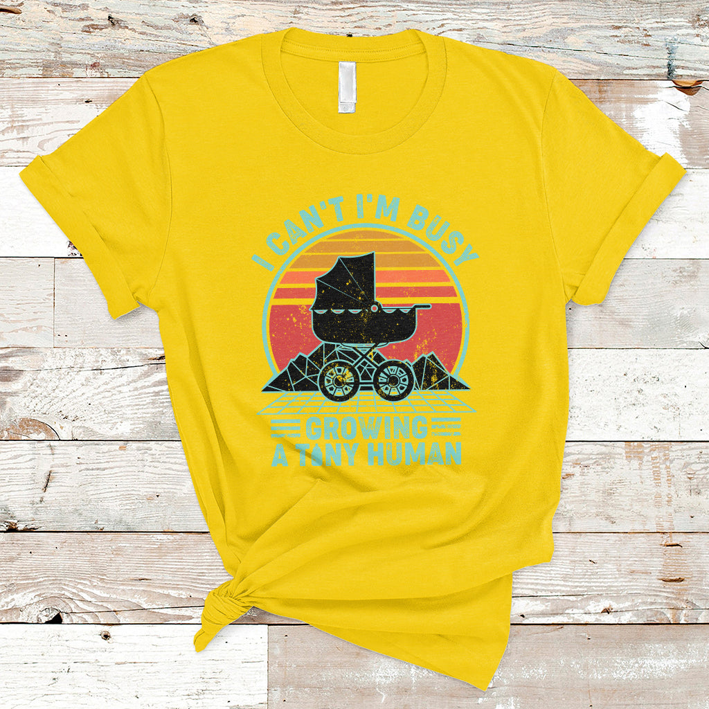 retro-i-cant-im-busy-growing-a-human-first-mothers-day-pregnancy-announcement-stroller-t-shirt-ts02