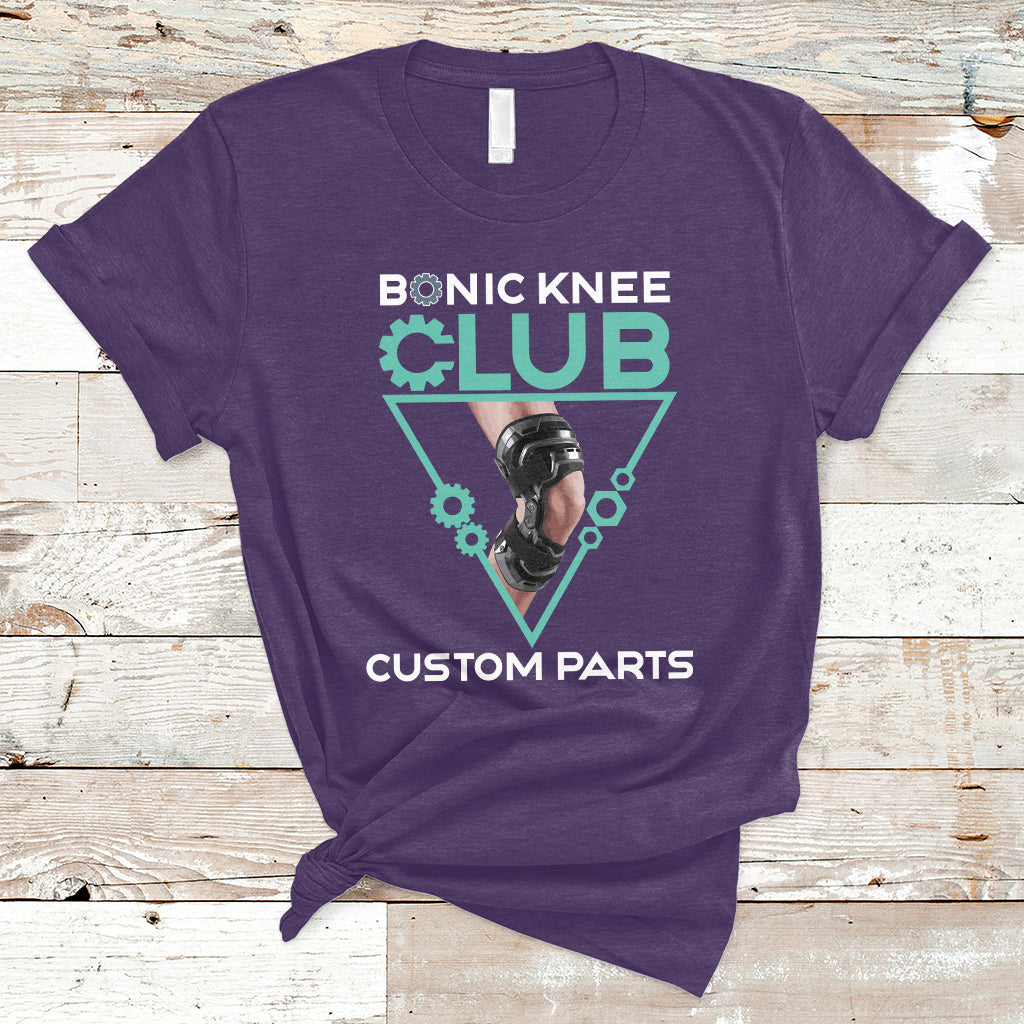 bionic-knee-club-custom-parts-knee-replacement-mens-womens-t-shirt-ts02