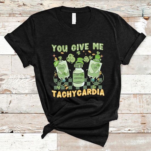 you-give-me-tachycardia-funny-icu-nurse-life-st-patricks-day-t-shirt-ts02