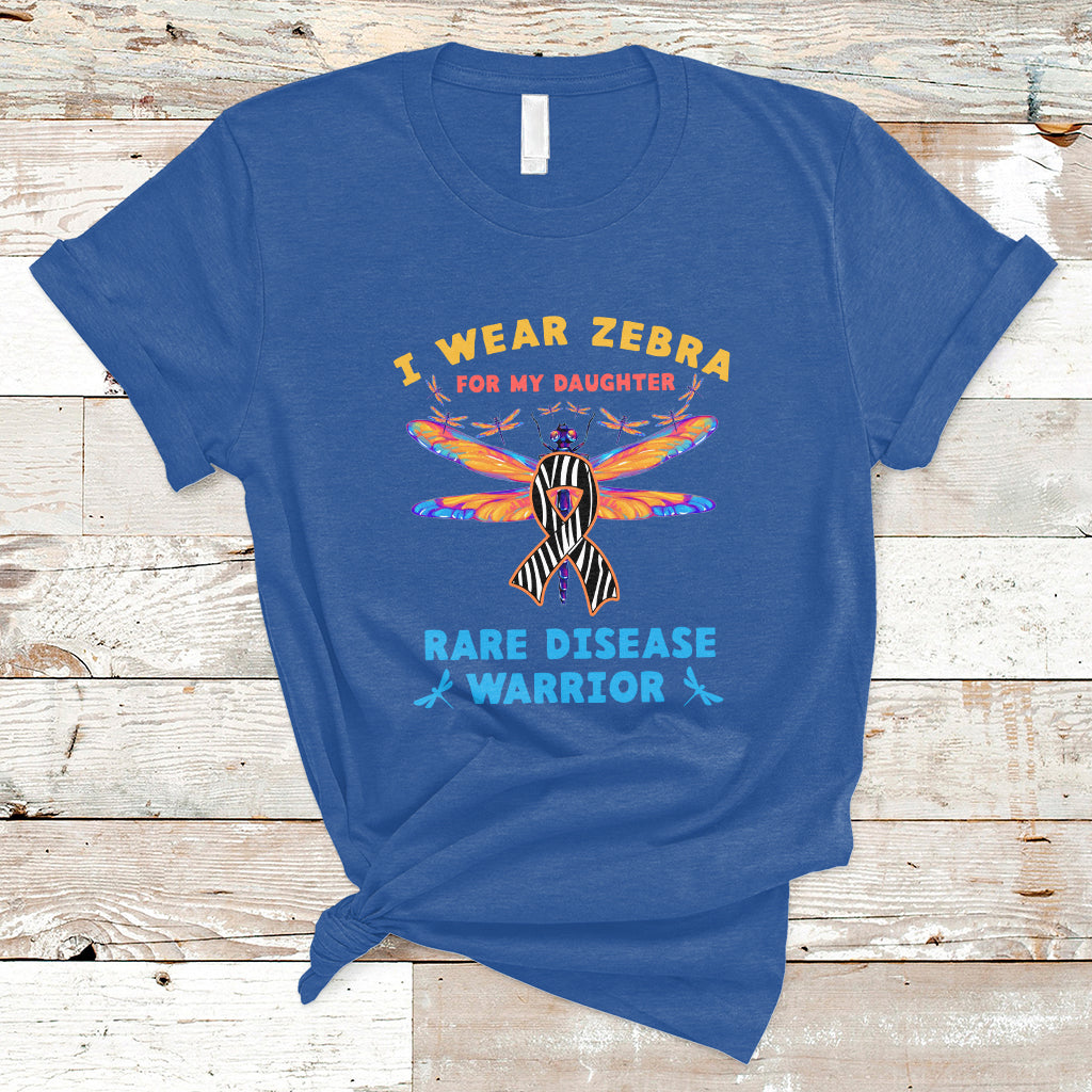 i-wear-zebra-for-my-daughter-rare-disease-warrior-zebra-ribbon-rare-disease-t-shirt-ts02