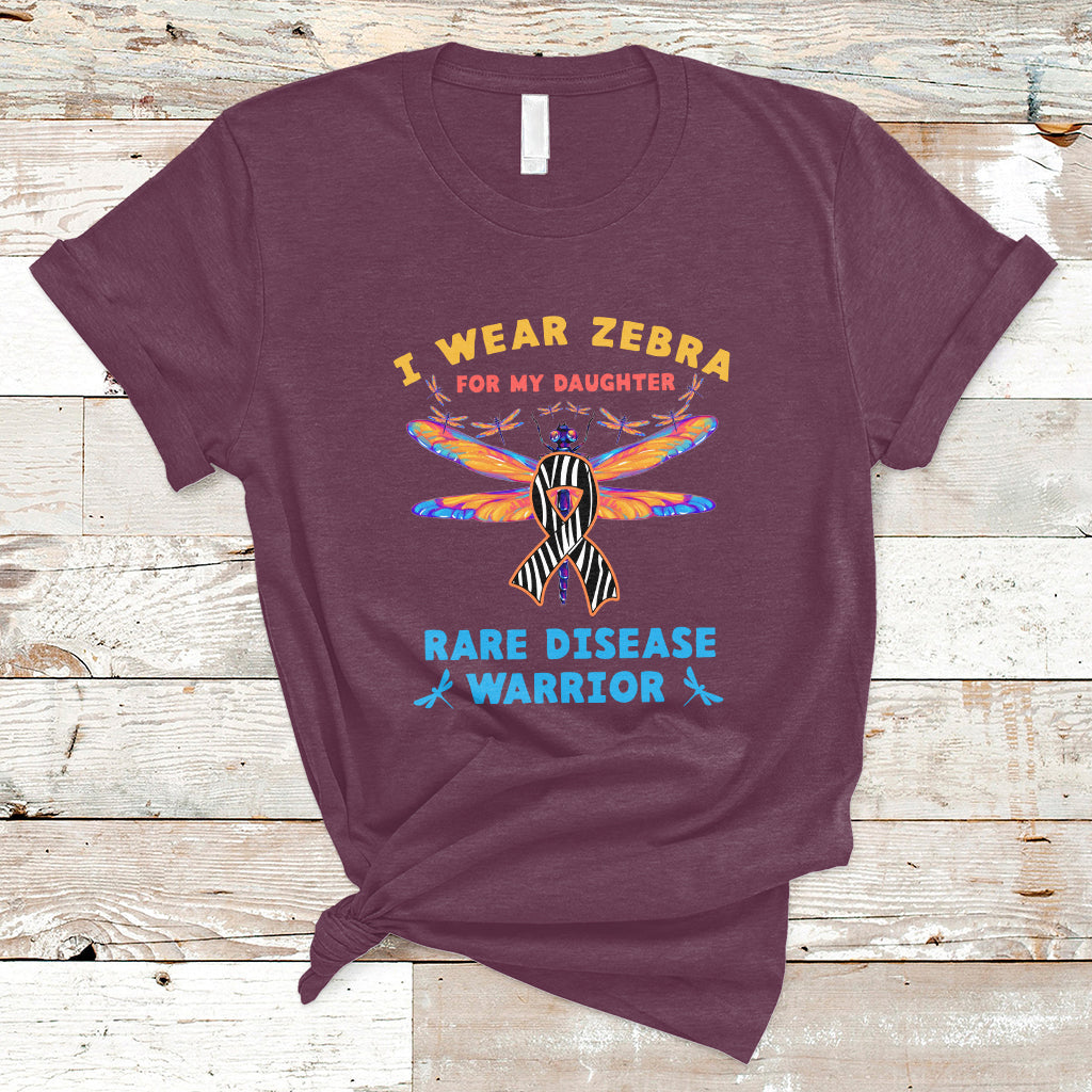 i-wear-zebra-for-my-daughter-rare-disease-warrior-zebra-ribbon-rare-disease-t-shirt-ts02