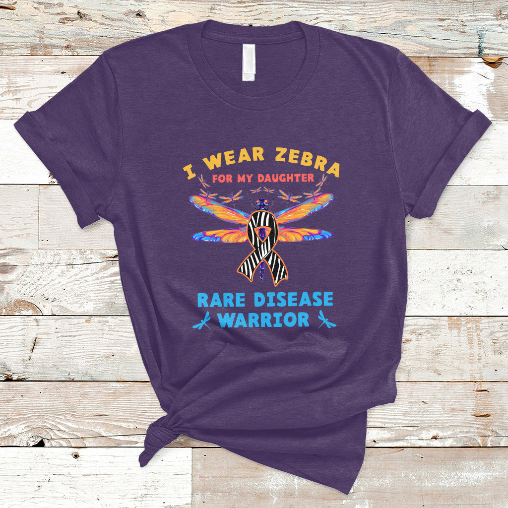 i-wear-zebra-for-my-daughter-rare-disease-warrior-zebra-ribbon-rare-disease-t-shirt-ts02