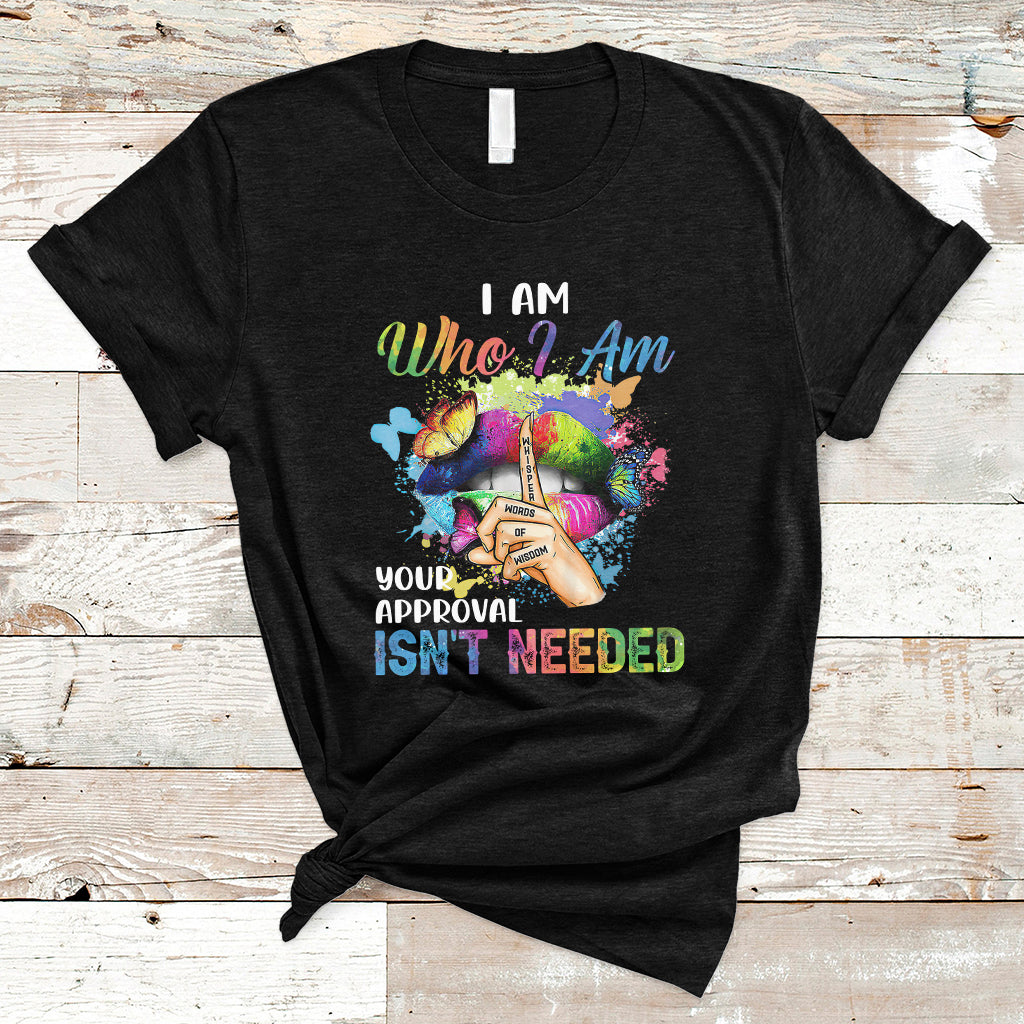 i-am-who-i-am-your-approval-isnt-needed-black-queen-african-american-ladies-natural-afro-t-shirt-ts02