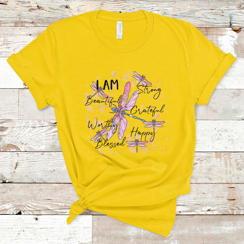 i-am-strong-beautiful-grateful-happy-worthy-inspirational-dragonflies-t-shirt-ts02