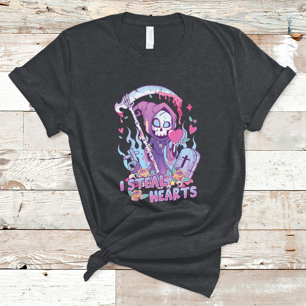 funny-valentine-i-steal-hearts-grim-reaper-womens-mens-t-shirt-ts02