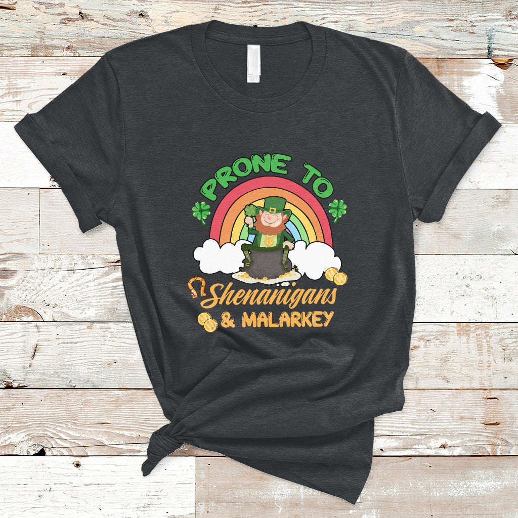 prone-to-shenanigans-and-malarkey-st-patricks-leprechauns-t-shirt-ts02