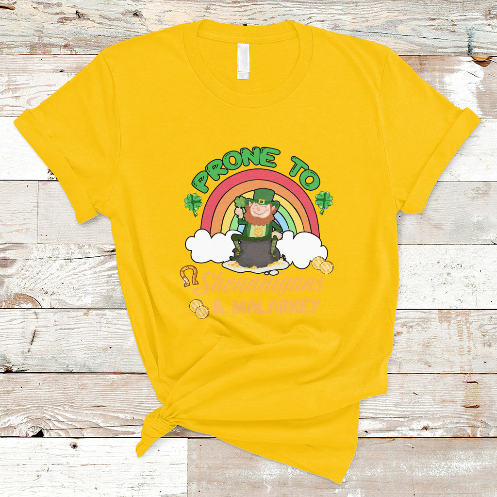 prone-to-shenanigans-and-malarkey-st-patricks-leprechauns-t-shirt-ts02