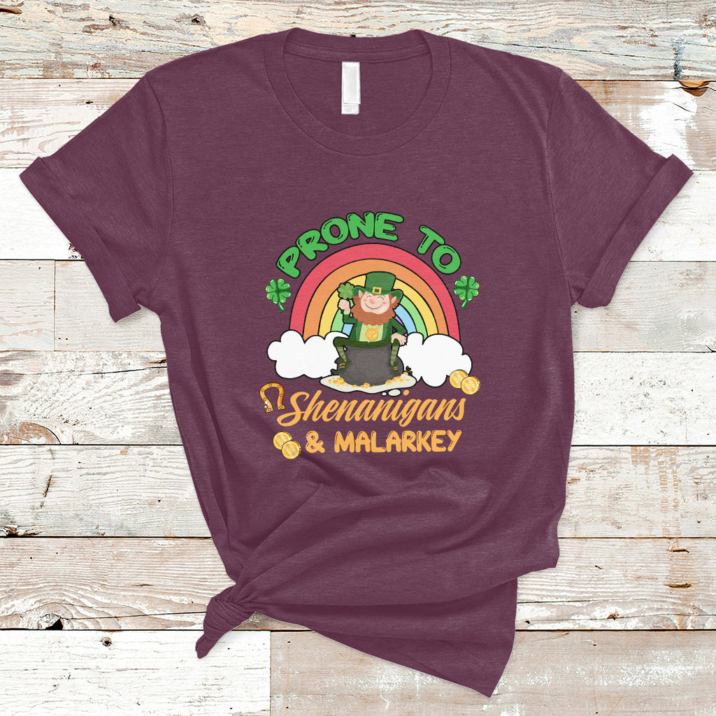 prone-to-shenanigans-and-malarkey-st-patricks-leprechauns-t-shirt-ts02