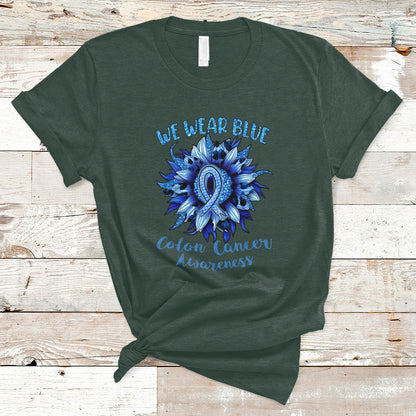 we-wear-blue-colon-cancer-awareness-month-crc-blue-ribbon-sunflower-t-shirt-ts02
