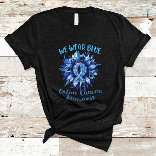 we-wear-blue-colon-cancer-awareness-month-crc-blue-ribbon-sunflower-t-shirt-ts02