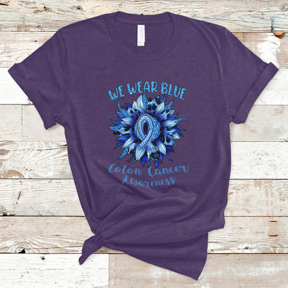 we-wear-blue-colon-cancer-awareness-month-crc-blue-ribbon-sunflower-t-shirt-ts02