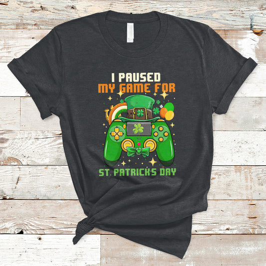 i-paused-my-game-for-st-patricks-day-lucky-gaming-gamers-t-shirt-ts02