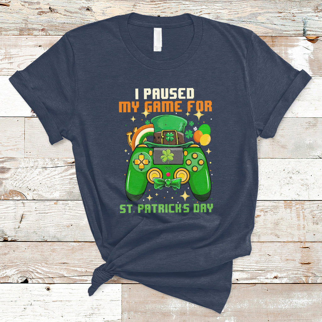 i-paused-my-game-for-st-patricks-day-lucky-gaming-gamers-t-shirt-ts02