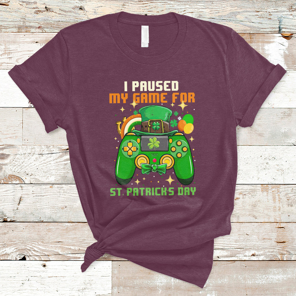 i-paused-my-game-for-st-patricks-day-lucky-gaming-gamers-t-shirt-ts02