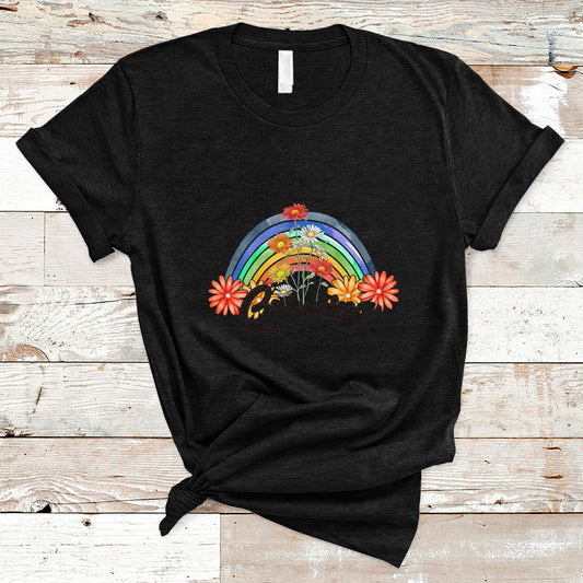 i-cant-im-busy-growing-a-human-pregnant-mom-first-mothers-day-retro-rainbow-t-shirt-ts02
