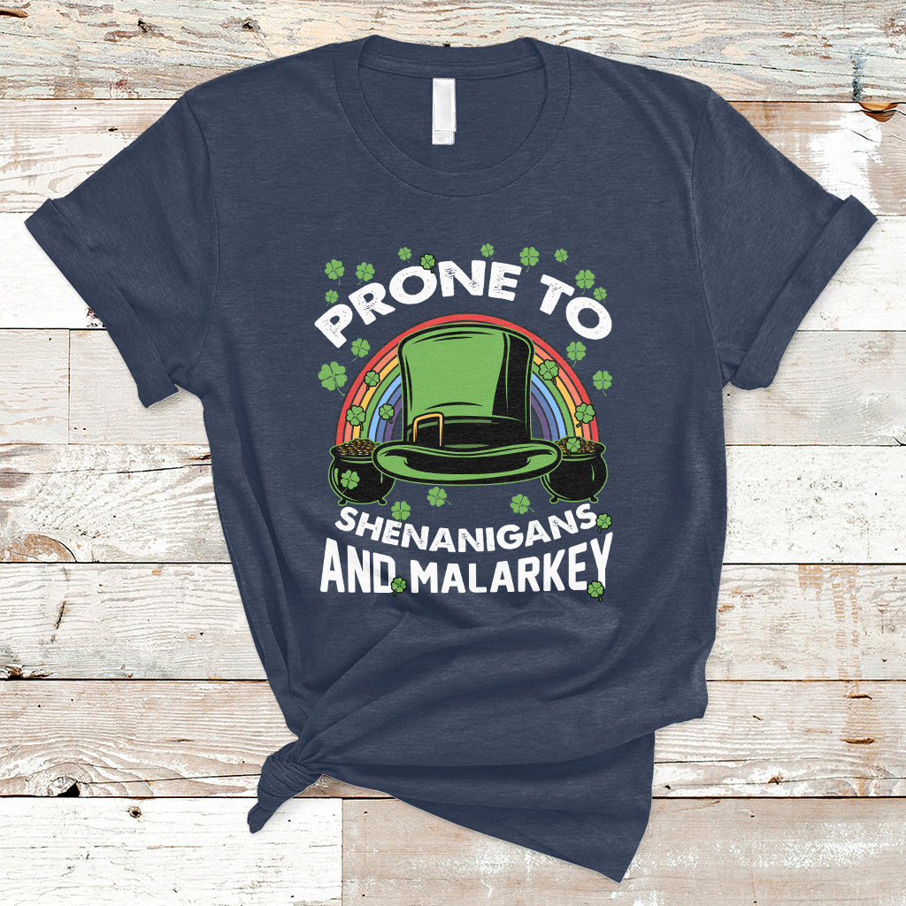 prone-to-shenanigans-and-malarkey-funny-st-patricks-day-t-shirt-ts02