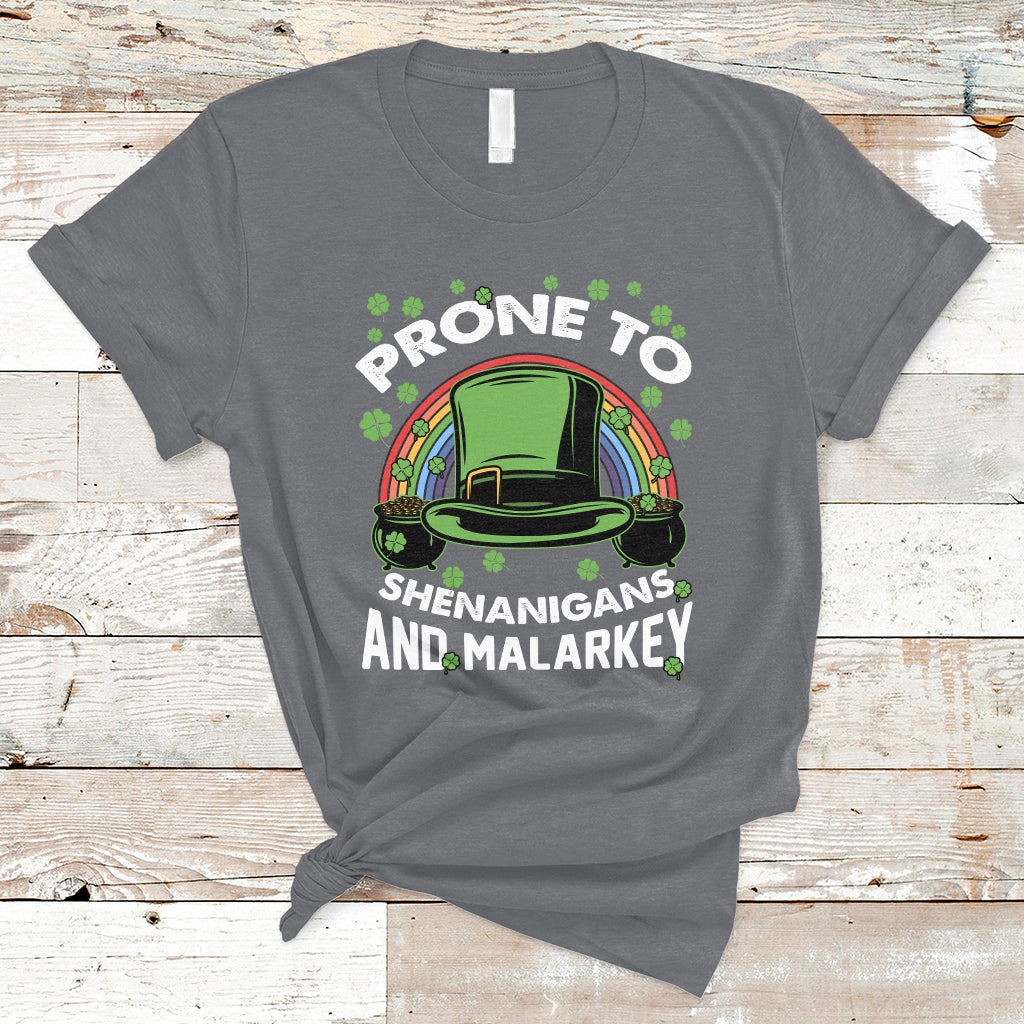 prone-to-shenanigans-and-malarkey-funny-st-patricks-day-t-shirt-ts02