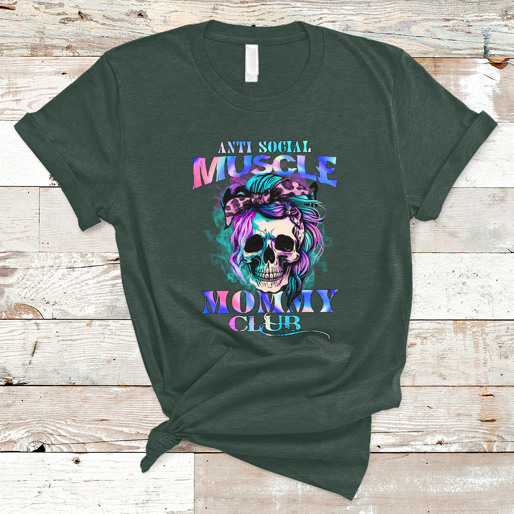 anti-social-muscle-mommy-club-groovy-pump-cover-funny-messy-bun-skull-t-shirt-ts02