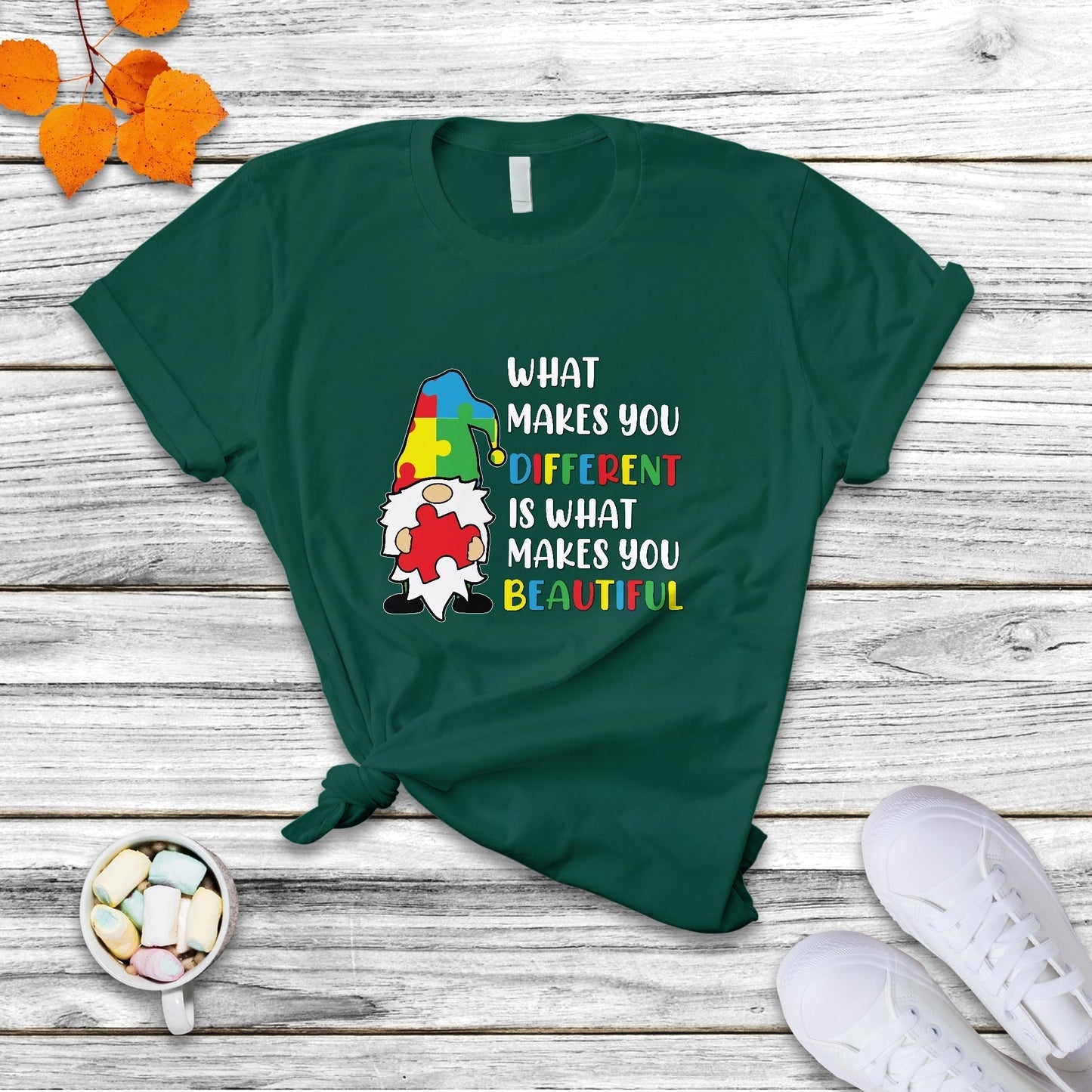what-makes-you-different-is-beautiful-gnome-autism-support-t-shirt-ts02