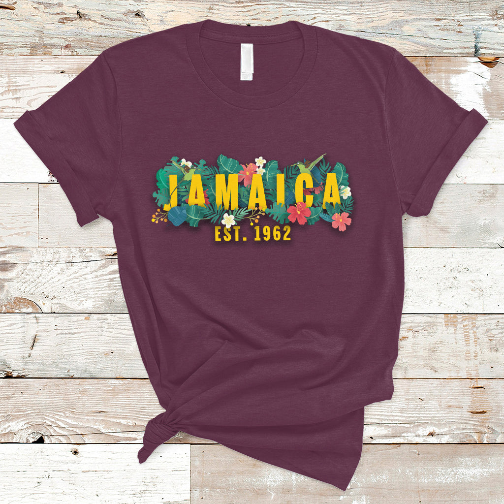 jamaica-t-shirt-jamaica-est-1962-jamaican-flower-bird-travel-souvenir