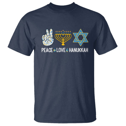 peace-love-hanukkah-retro-chanukah-jewish-menorah-star-of-david-t-shirt