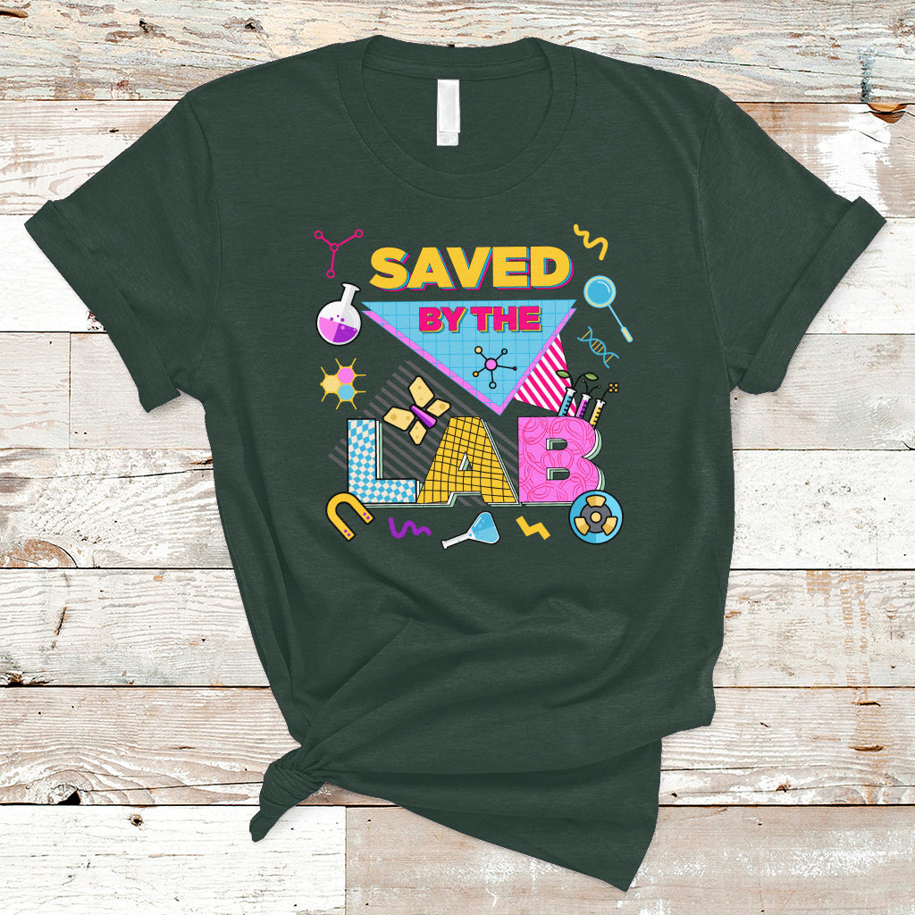 medical-lab-tech-t-shirt-lab-week-2023-saved-by-the-lab-retro-medical-laboratory-tech-ts02