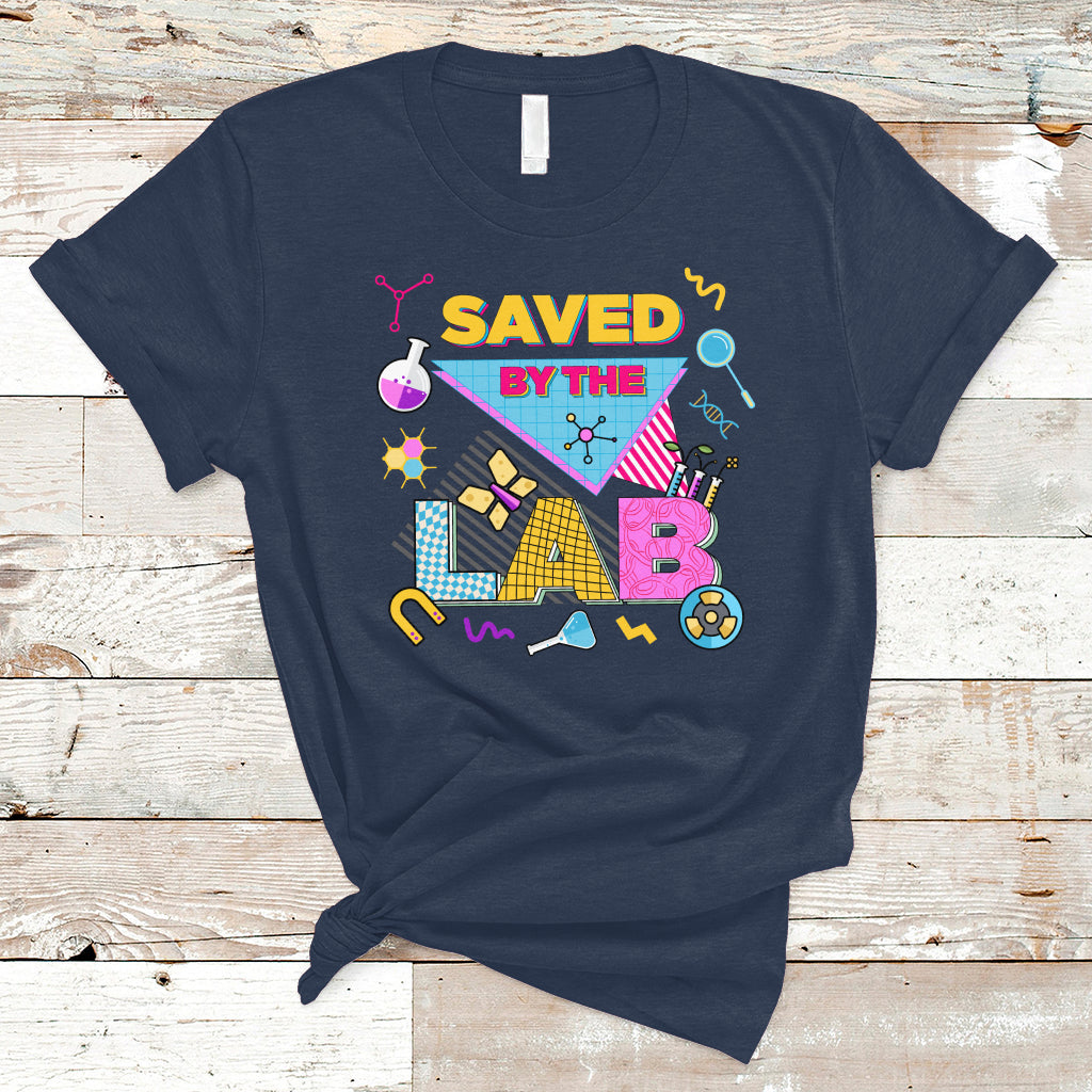 medical-lab-tech-t-shirt-lab-week-2023-saved-by-the-lab-retro-medical-laboratory-tech-ts02