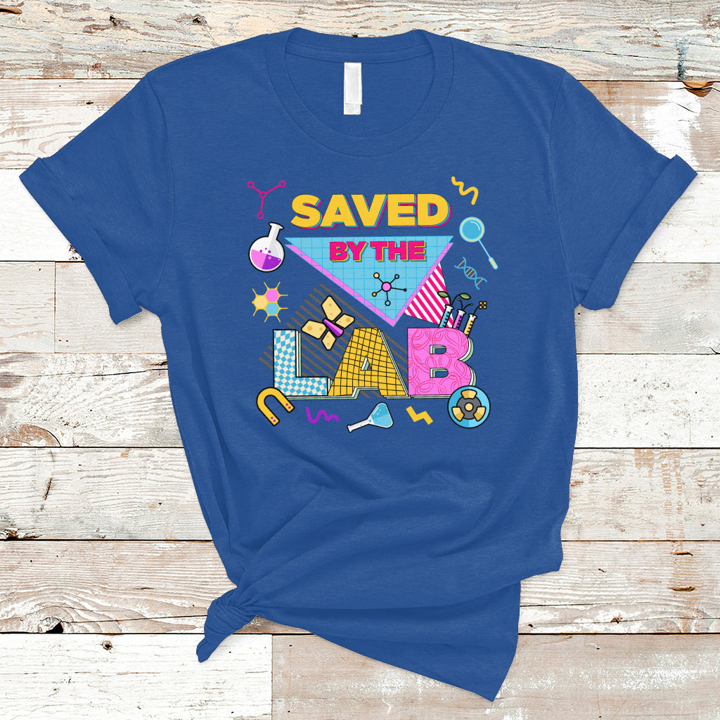 medical-lab-tech-t-shirt-lab-week-2023-saved-by-the-lab-retro-medical-laboratory-tech-ts02