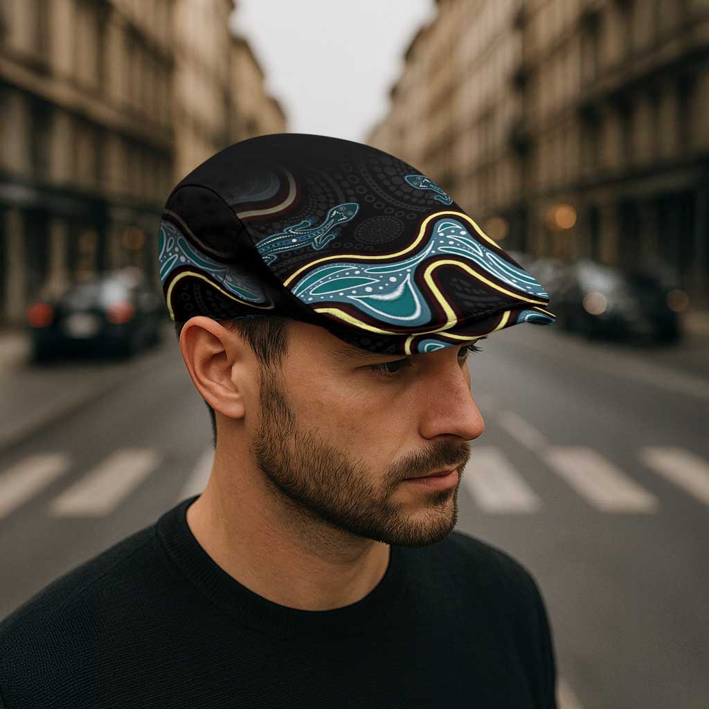 Australia Autism Support Aboriginal Lizard Jeff Hat