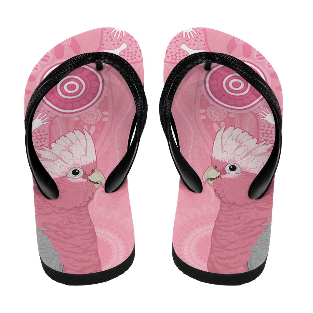 Australia Breast Cancer Support Flip Flops Galah Faith Hope Love Pink Month