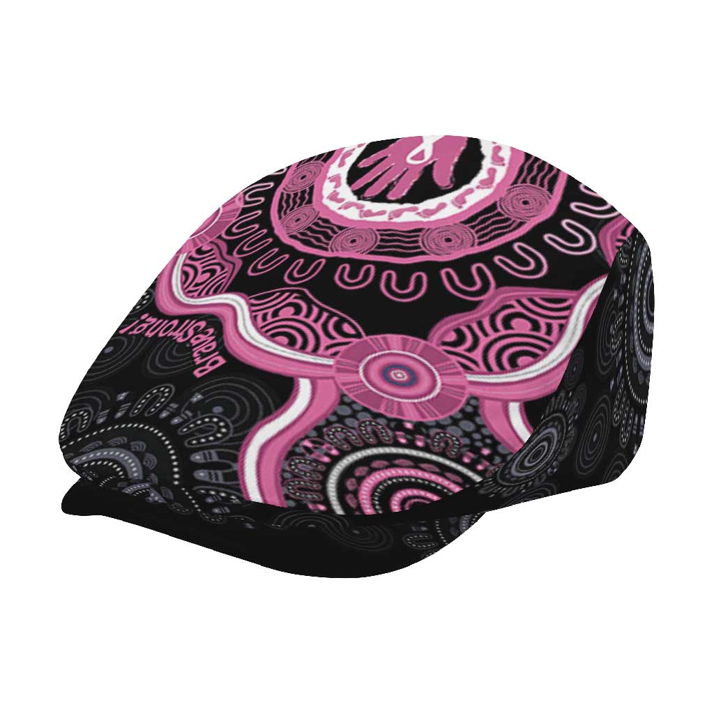 Australia Breast Cancer Support Jeff Hat Brave Strong Aboriginal Art