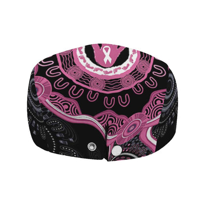 Australia Breast Cancer Support Jeff Hat Brave Strong Aboriginal Art