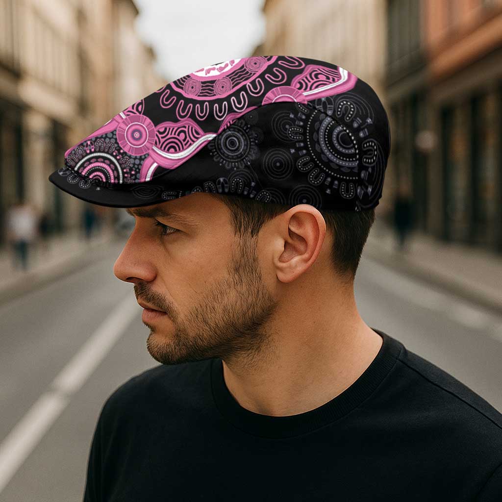 Australia Breast Cancer Support Jeff Hat Brave Strong Aboriginal Art