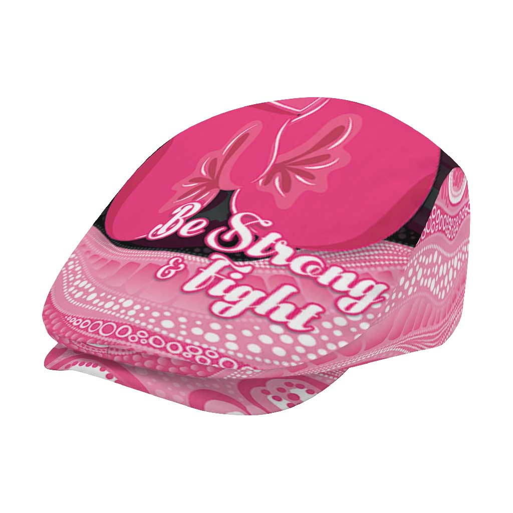 Australia Breast Cancer Support Jeff Hat Pink Cockatoo Fight Boxing Gloves Aboriginal Art