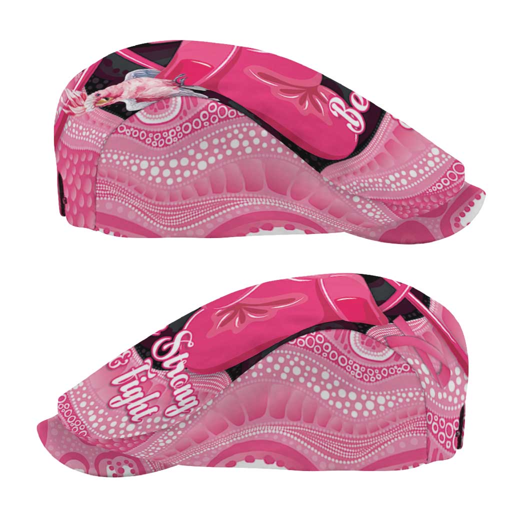 Australia Breast Cancer Support Jeff Hat Pink Cockatoo Fight Boxing Gloves Aboriginal Art