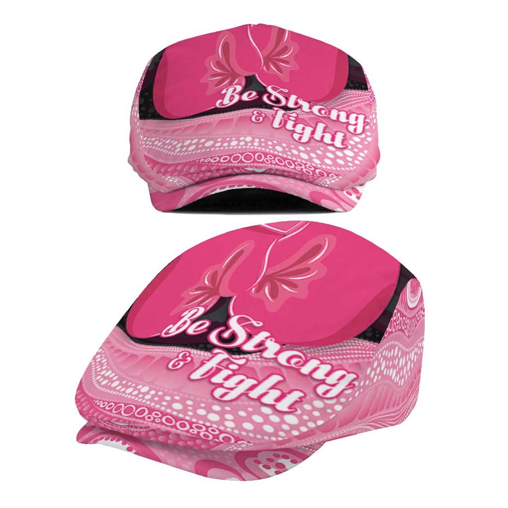 Australia Breast Cancer Support Jeff Hat Pink Cockatoo Fight Boxing Gloves Aboriginal Art