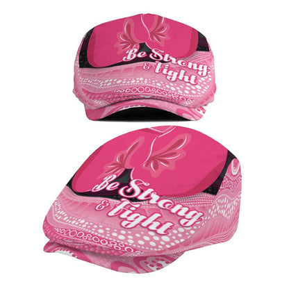 Australia Breast Cancer Support Jeff Hat Pink Cockatoo Fight Boxing Gloves Aboriginal Art