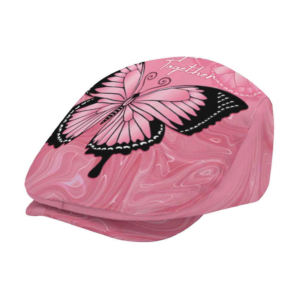 Australia Breast Cancer Support Jeff Hat Pink Ribbon Butterfly Opal Pattern