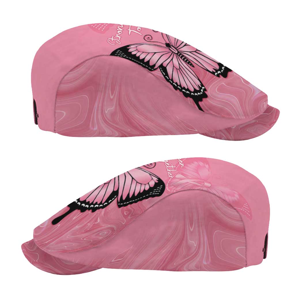 Australia Breast Cancer Support Jeff Hat Pink Ribbon Butterfly Opal Pattern