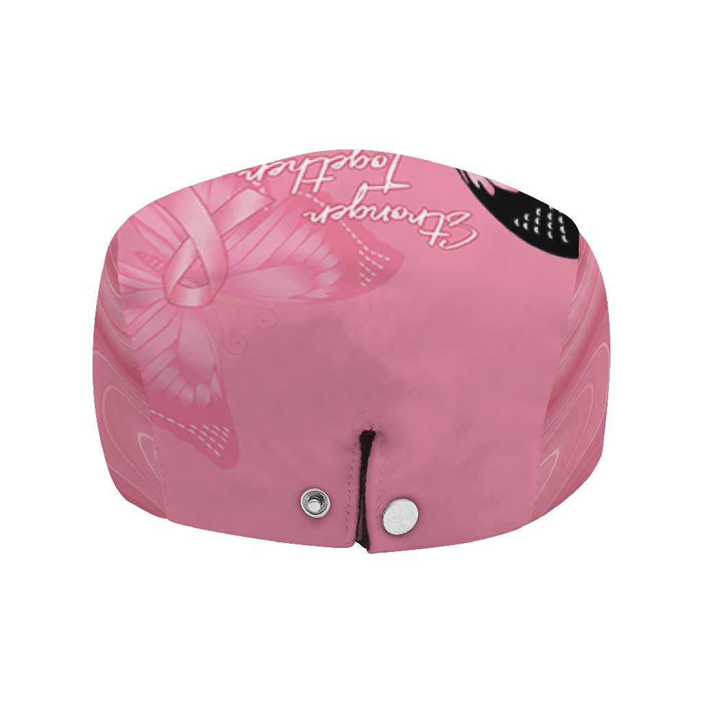 Australia Breast Cancer Support Jeff Hat Pink Ribbon Butterfly Opal Pattern